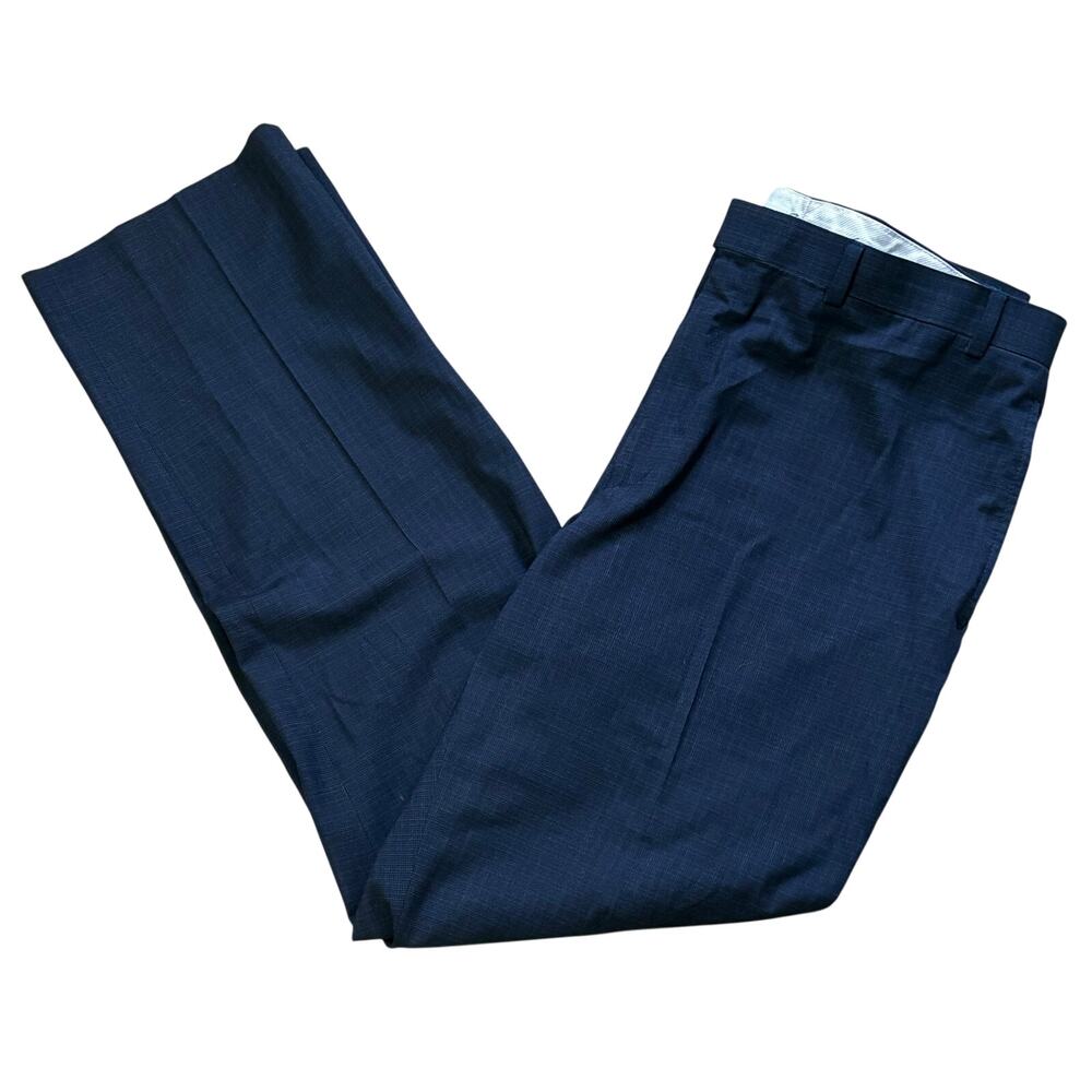 Ralph by Ralph Lauren Men's Dress Pants Navy Blue‎ Heather Size 36x32